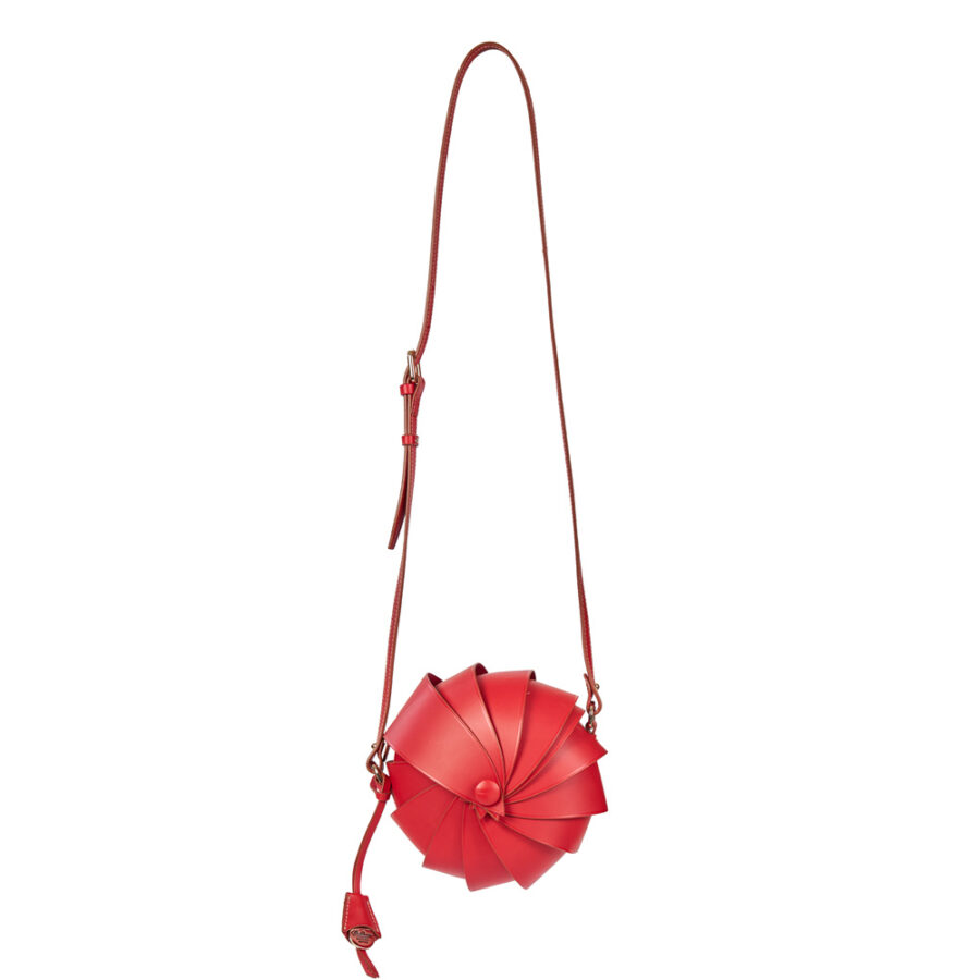 Rosso Calf Leather Bag Opera - Image 2