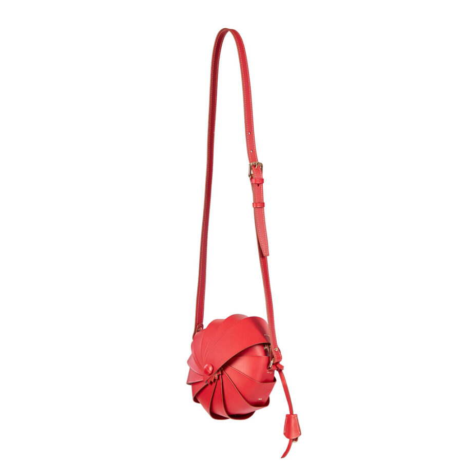 Rosso Calf Leather Bag Opera - Image 4