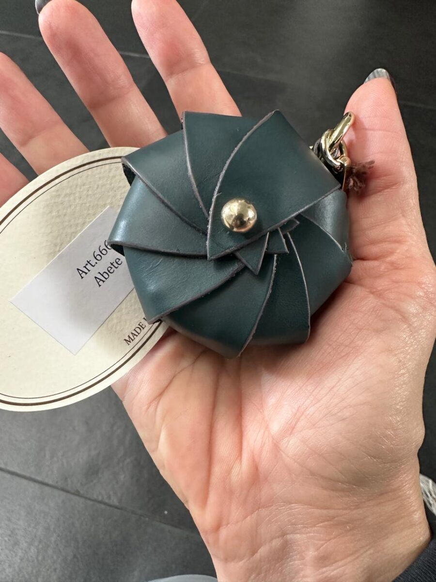 Abete Calf Leather Keychain Opera - Image 2