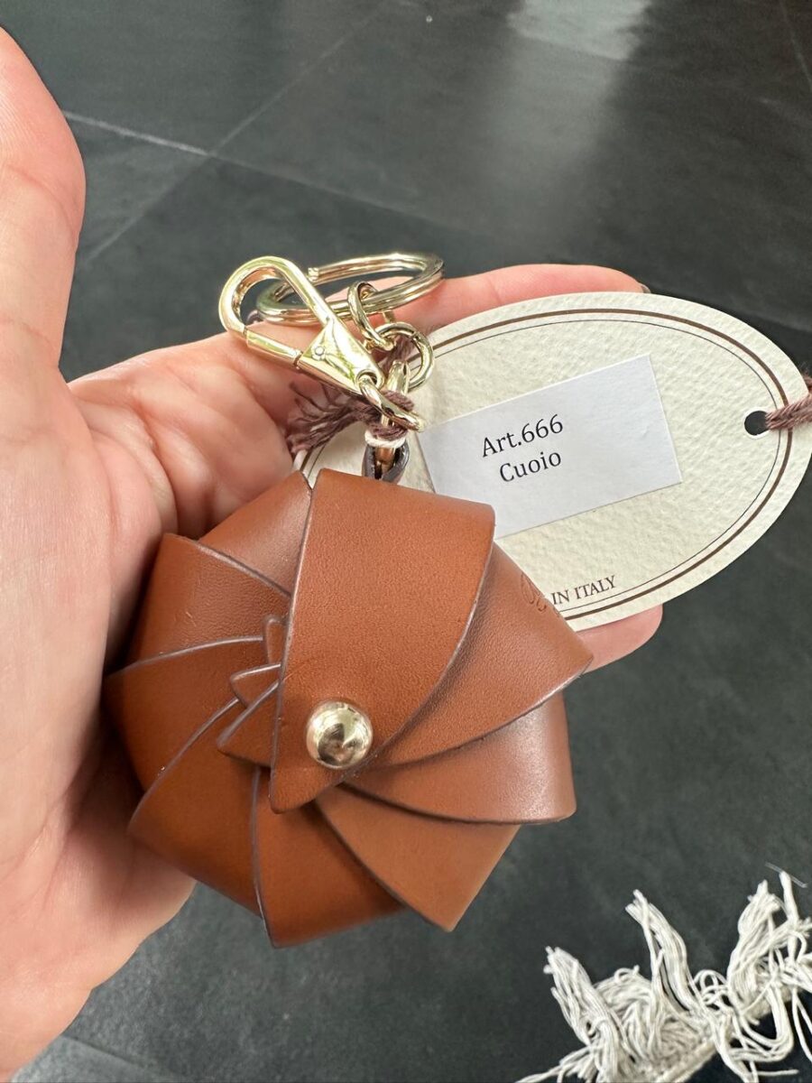 Cuoio Calf Leather Keychain Opera