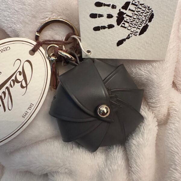 Elephant Calf Leather Keychain Opera