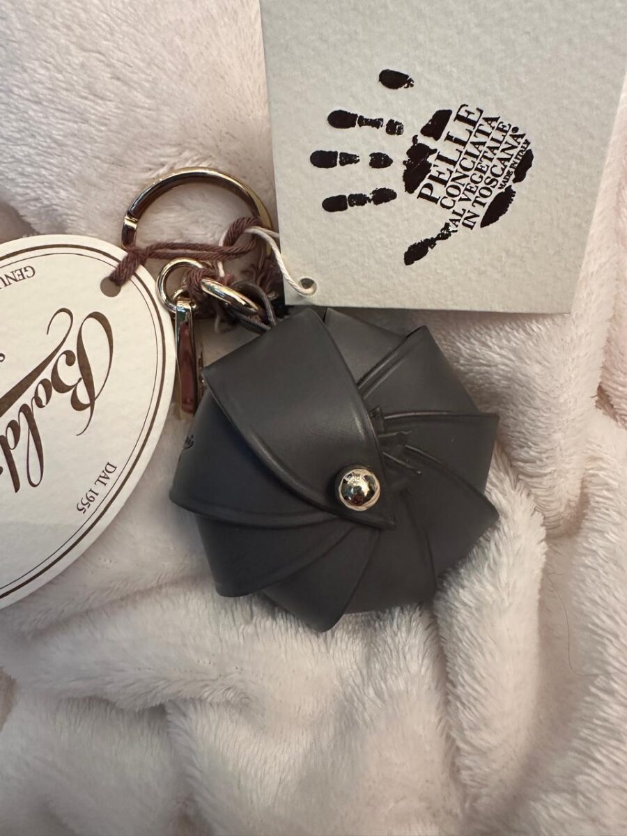 Elephant Calf Leather Keychain Opera