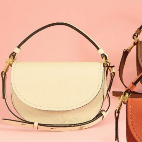 Ella Leather Handag Cream