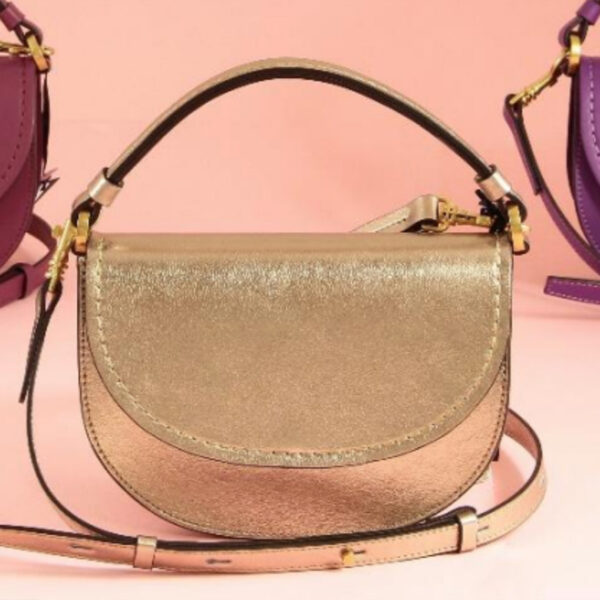 Ella Leather Handag Gold