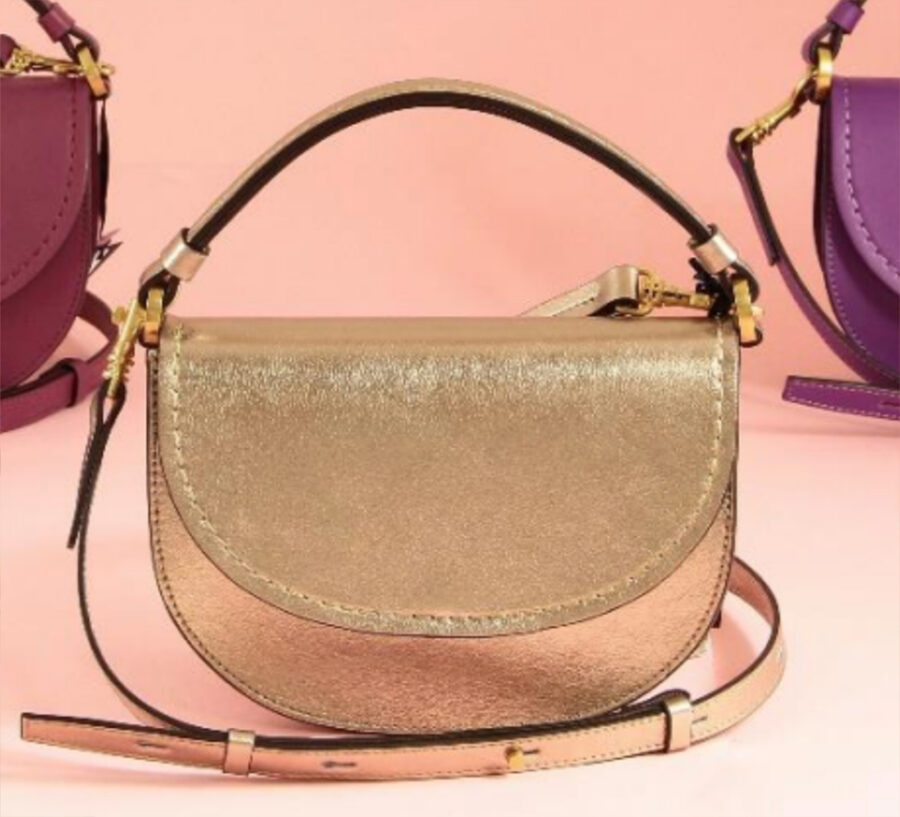 Ella Leather Handag Gold