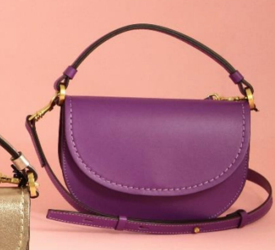 Ella Leather Handag Viola