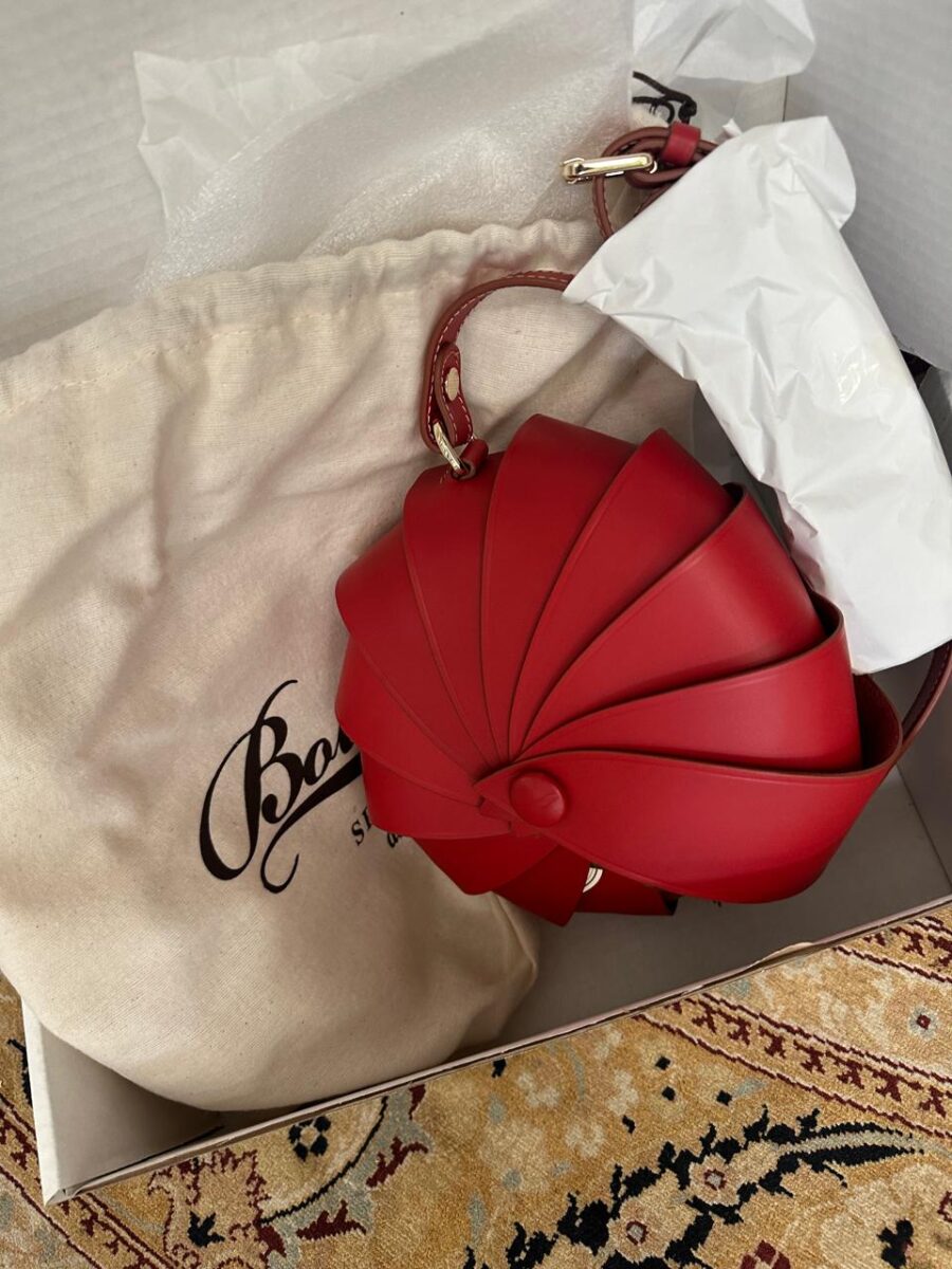 Rosso Calf Leather Bag Opera - Image 5