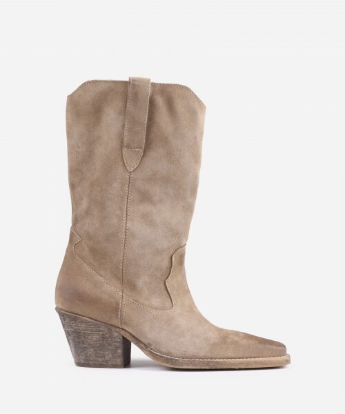 Kyrie Boot Suede Oatmilk