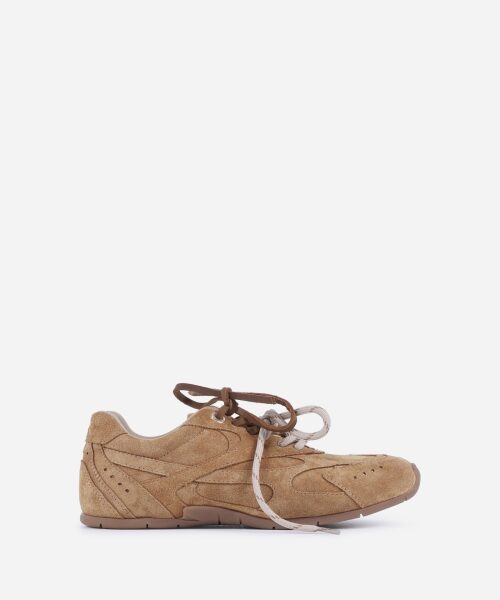 Myraa Sneaker Suede Tan