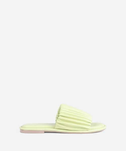 Delany Cool Matcha Sandal Flat