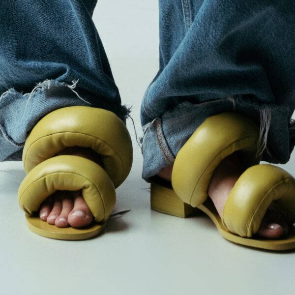 Color Pillow Sandal Avocado