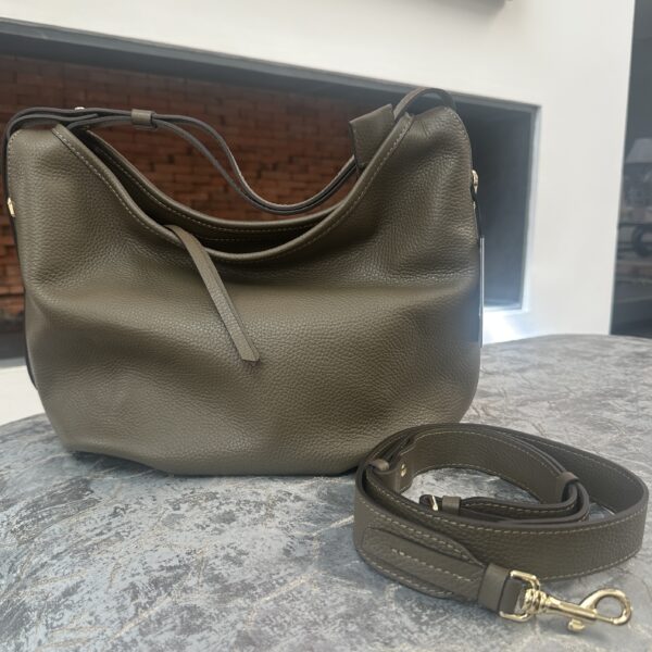 Leather Handbag Ingrid Forest