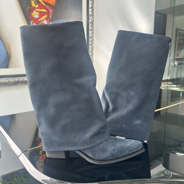 Marian Stivali Abissi Blue Suede