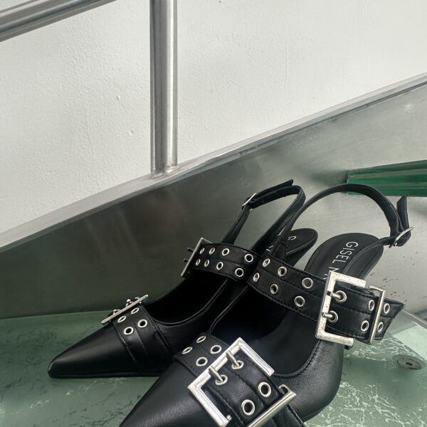 Shayla Black Leather Shoes